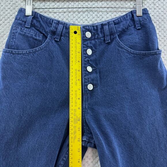 VTG Guess George Marciano Jeans Womens 31 Blue Dark Wash Button Fly High Rise - Picture 11 of 14